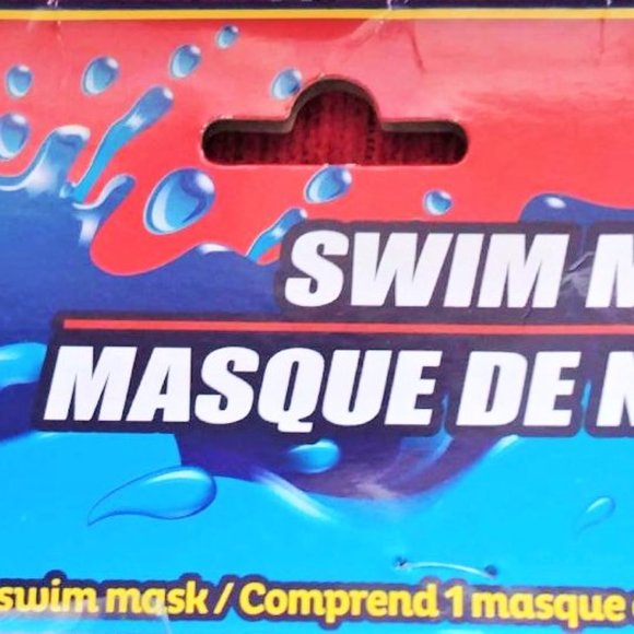 NEW! Splash-n-Swim Mask UV Kids Swimming child's Goggles children's aqua blue 6+ - Picture 8 of 8